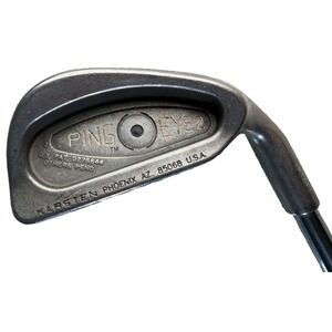 PING Eye 2  BLACK DOT 2 Iron Karsten PING 40½" Stiff FLEX STEEL Shaft Right Hand